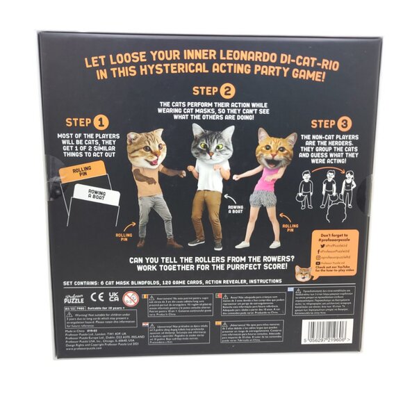 Like Herding Cats Board Game Professor Puzzle Ages 10+ New Sealed - Picture 5 of 9
